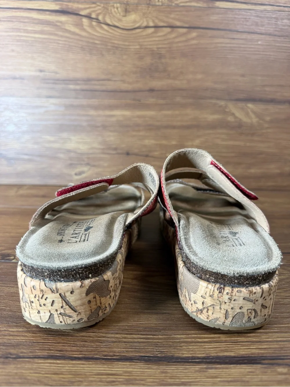 L’artiste‎ Spring Step ‘Keena’ Slides Sandals Women’s Size 6 (36) Slip-On Shoes